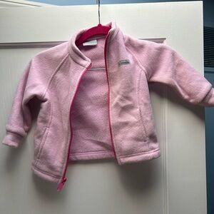 Columbia Toddler Pink Fleece Jacket - Size 18-24 months